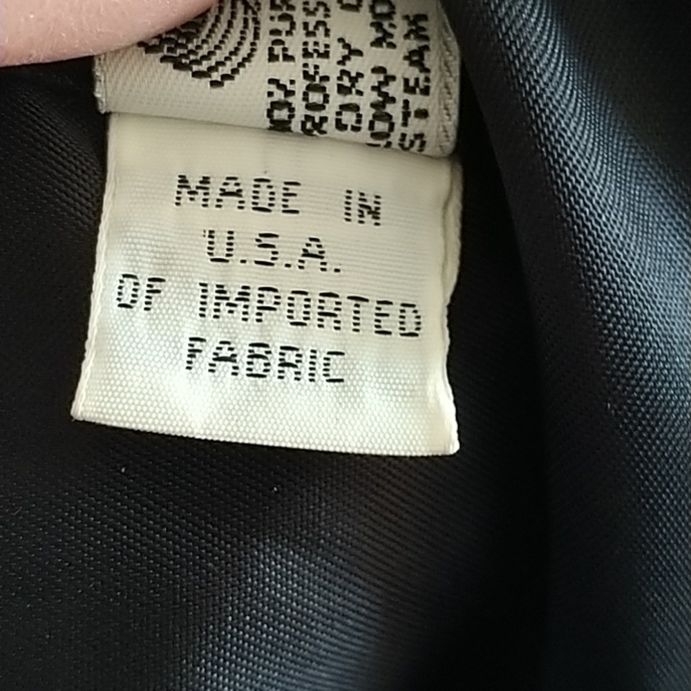 Bergdorf Goodman/Jennifer George Pea Coat Navy Vintage 6 - Picture 11 of 15